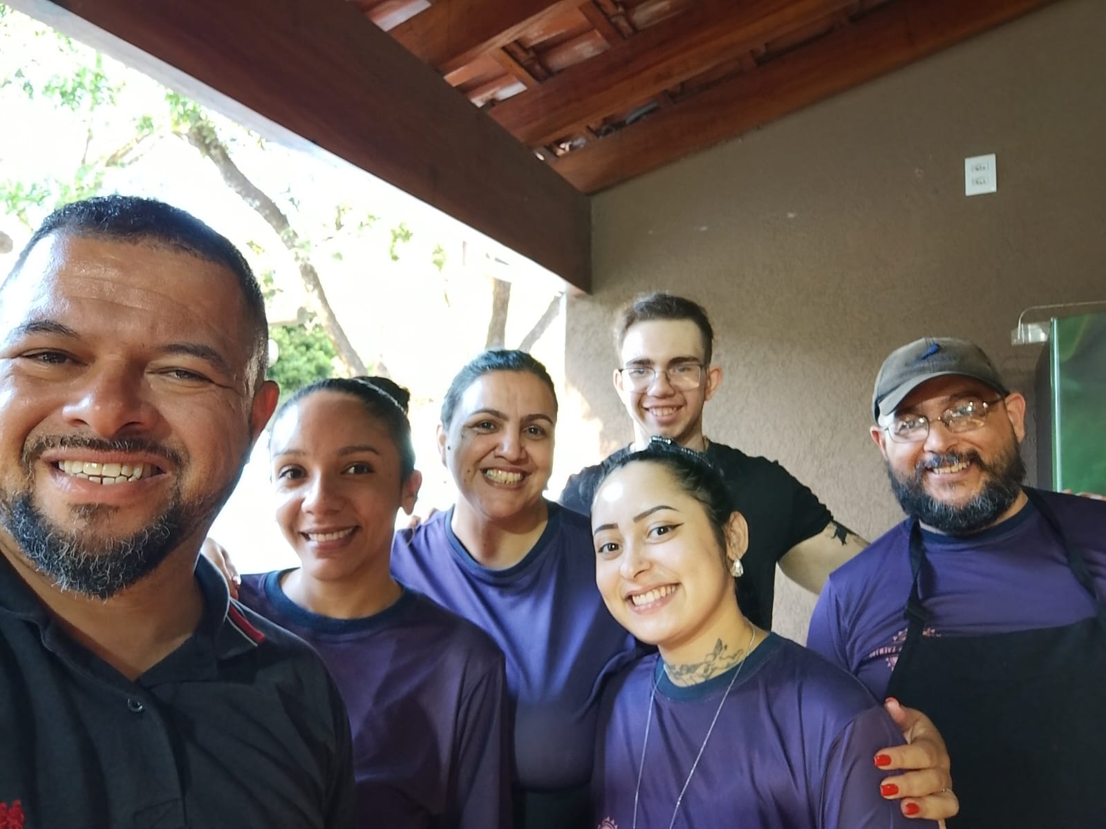 Equipe de Atendimento em Festa